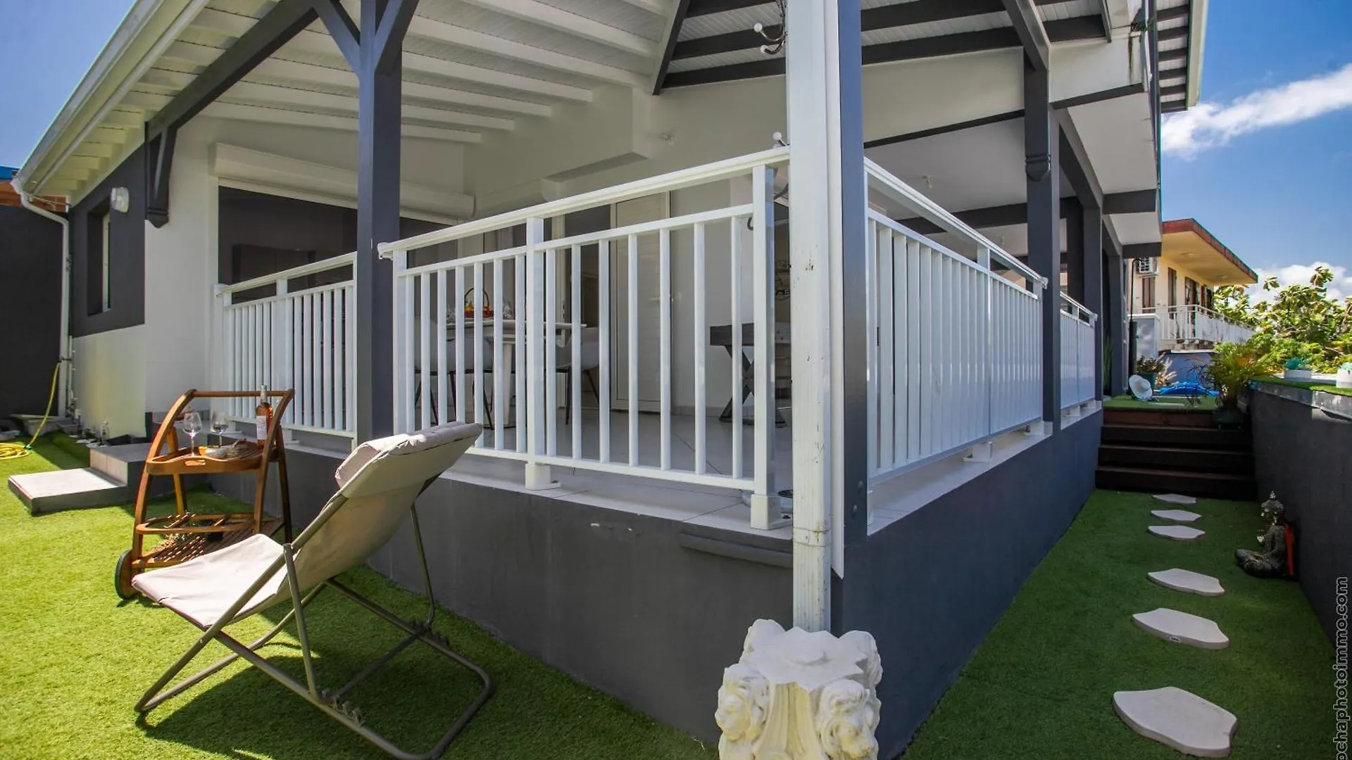 Appartement Villa Gosier T3 Cosy Jacuzzi - Romantique Le Gosier  Guadeloupe