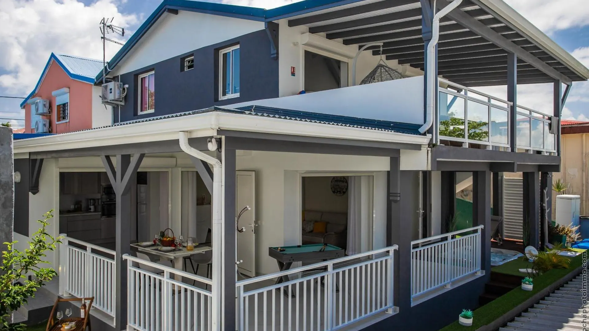Villa Gosier T3 Cosy Jacuzzi - Romantique Le Gosier  Le Gosier (Grande-Terre)